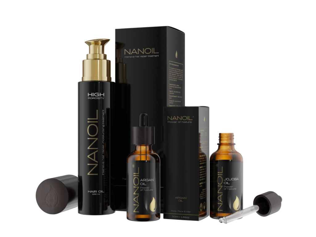 Nanoil hair oils